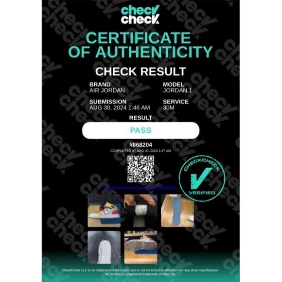 Air Jordan 1 Mid SE GS 'Multi-Color Canvas' DV1316-100 Youth 5 Women's 6.5 - Picture 13 of 13